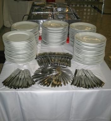 Foto mesa de talher